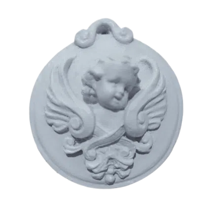 Anjo Brasão Aplique em Resina