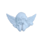 Anjo Busto Aplique em Resina