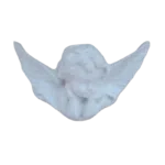 Anjo Busto Aplique Em Resina