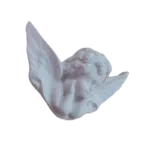 Anjo Busto Aplique Em Resina