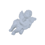 Anjo Harpa Aplique em Resina