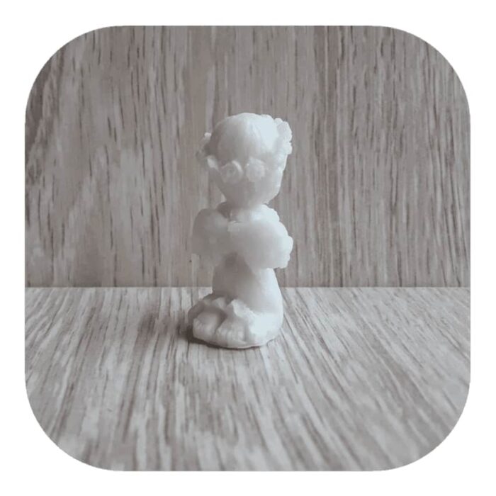 Anjo da Guarda Orando em Resina 5cm - Imagem 2
