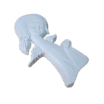 Anjo da Guarda Aplique em Resina