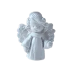 Anjo da Guarda Aplique em Resina 4,5cm