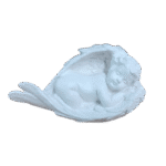 Anjo da Guarda Dormindo em Resina