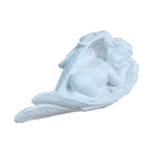 Anjo da Guarda Dormindo em Resina