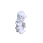 Anjo da Guarda Miniatura em Resina