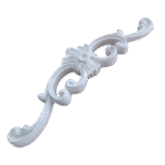 Arabesco Aplique Central em Resina