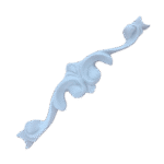 Arabesco Aplique Central em Resina