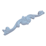 Arabesco Aplique Central em Resina