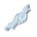 Arabesco Aplique Central em Resina