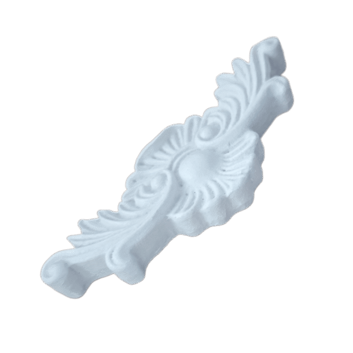 Arabesco Aplique Central em Resina