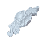 Arabesco Aplique Central em Resina