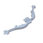 Arabesco Aplique Central em Resina