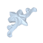 Arabesco Aplique Central em Resina