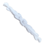 Arabesco Flor Aplique Central em Resina