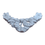 Arabesco de Canto Aplique Laço em Resina