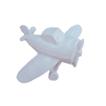 Avião Aplique Confeccionado em Resina