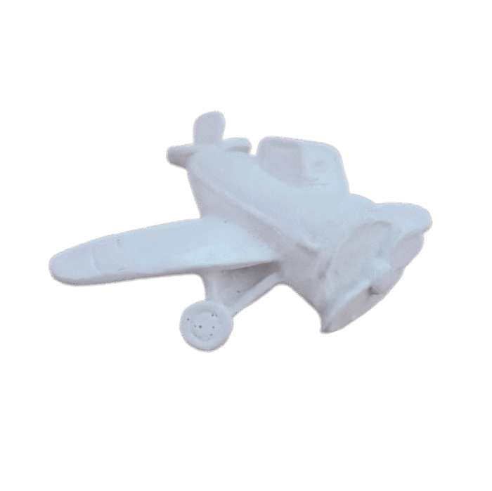 Avião Aplique Confeccionado em Resina