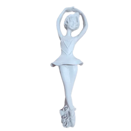 Bailarina Aplique em Resina