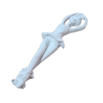 Bailarina Aplique em Resina