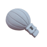 Balão Aplique Confeccionado em Resina