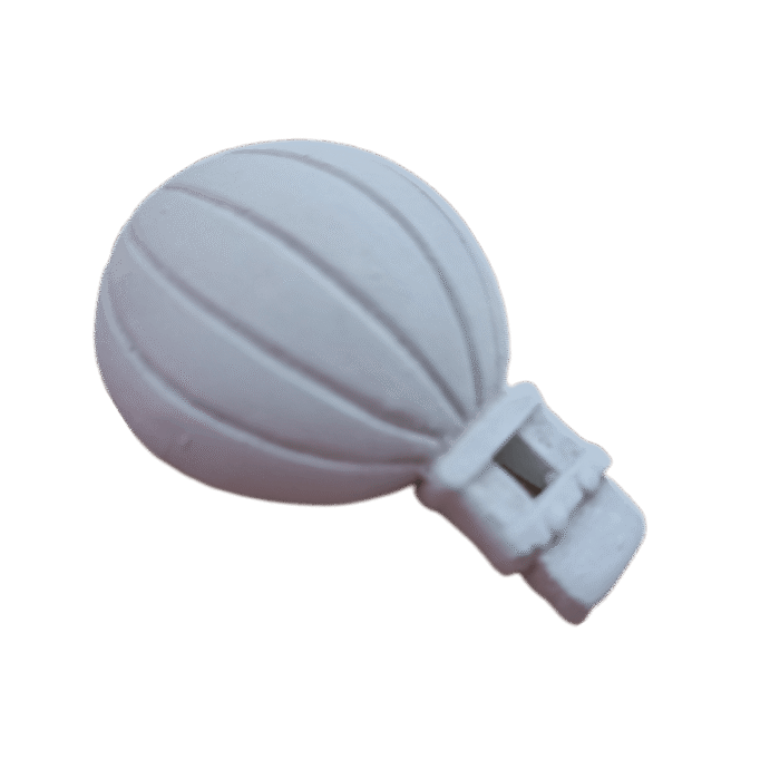 Balão Aplique Confeccionado em Resina