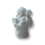 Buda Da Riqueza Em Resina 5cm