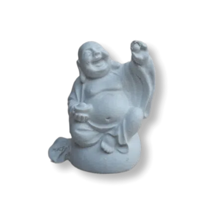 Buda da Riqueza Sentado em Resina 5cm