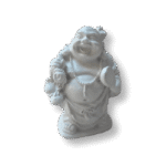 Buda da Riqueza em Resina 5cm