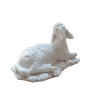 Carneiro Confeccionado em Resina