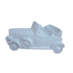 Carrinho Calhambeque Confeccionado em Resina 6,5cm