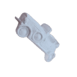 Carrinho Calhambeque Confeccionado em Resina