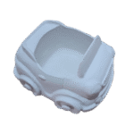 Carrinho Confeccionado em Resina