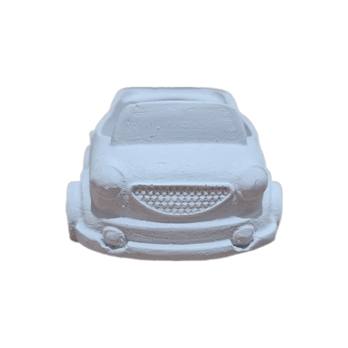 Carrinho Confeccionado em Resina