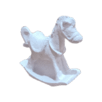 Cavalinho Confeccionado em Resina