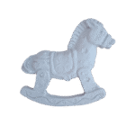 Cavalinho Confeccionado em Resina