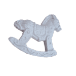 Cavalinho Confeccionado em Resina