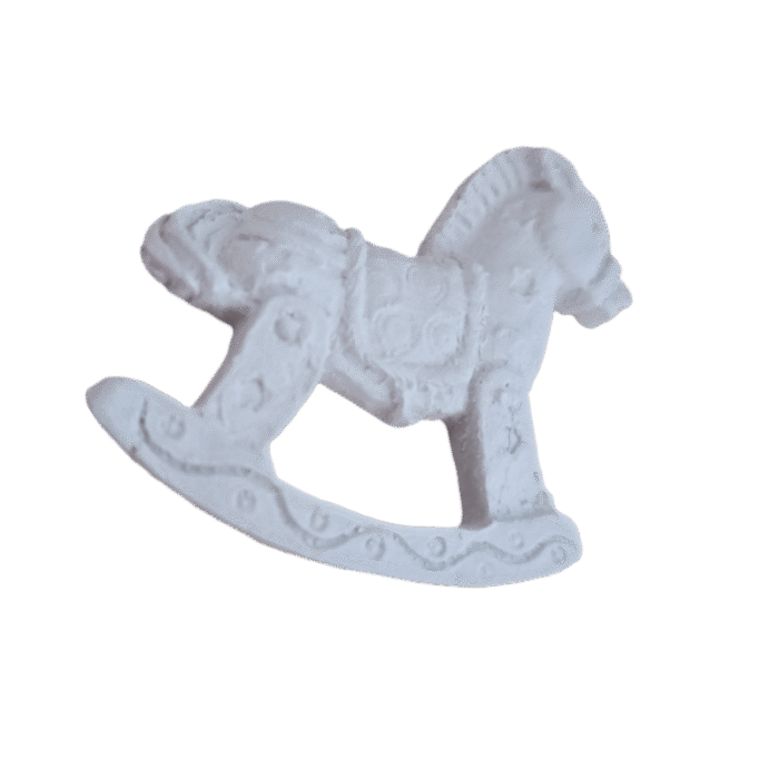 Cavalinho Confeccionado em Resina