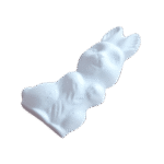 Coelho Aplique em Resina