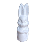 Coelho Confeccionado em Resina