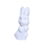 Coelho Confeccionado em Resina