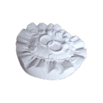 Coração Almofada Alianças em Resina