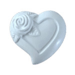 Coração Aplique em Resina