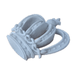 Coroa Aplique Confecciona em Resina