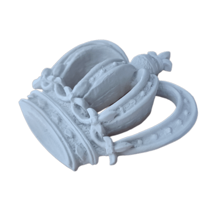 Coroa Aplique Confecciona em Resina