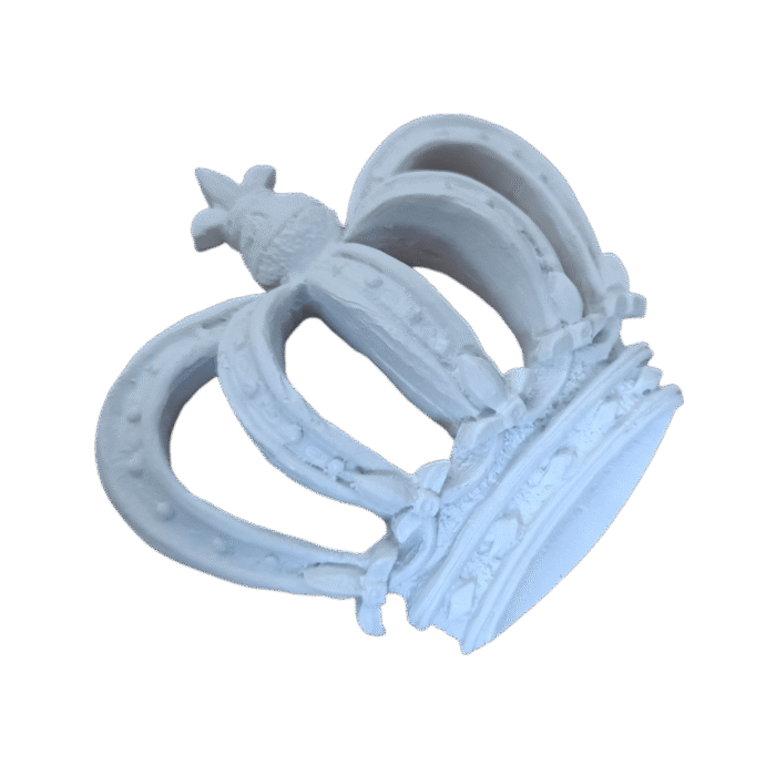 Coroa Aplique Confecciona em Resina