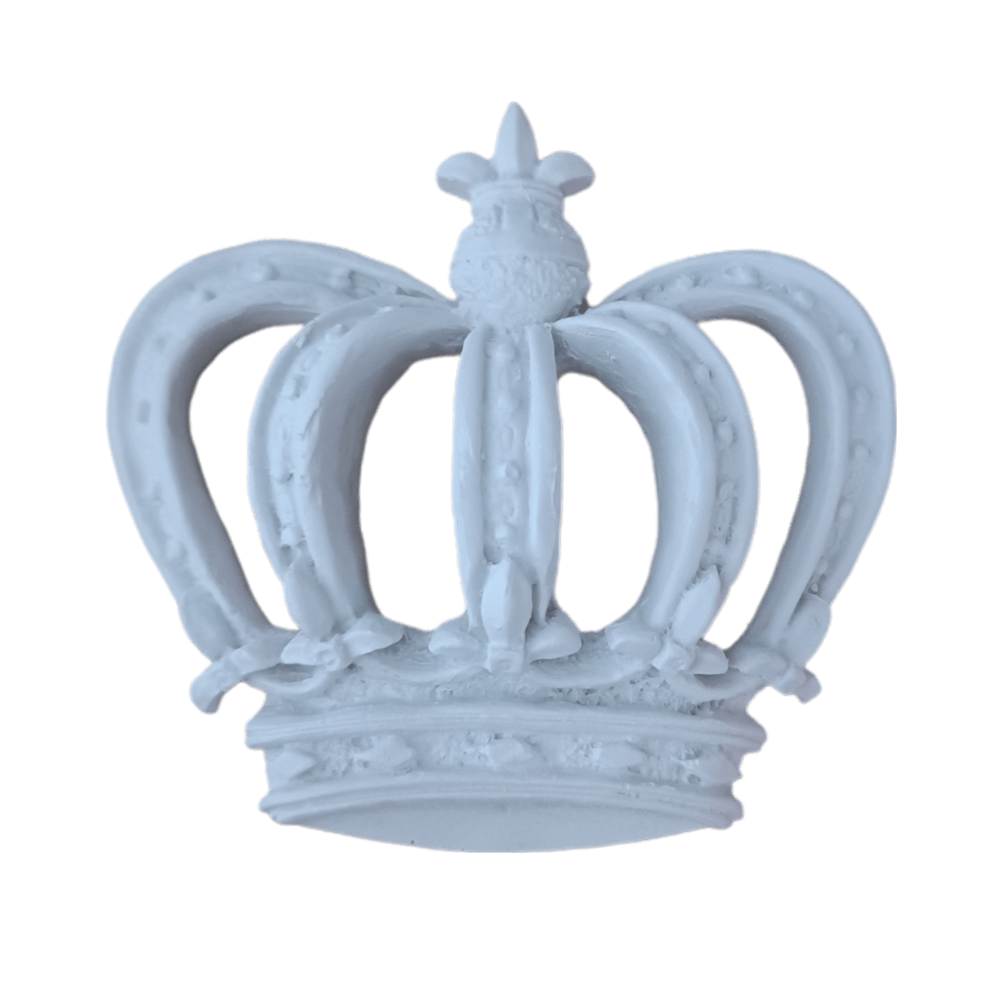 Coroa Aplique Confecciona em Resina 10cm Coroa Aplique Confecciona em Resina