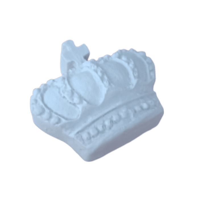 Coroa Aplique Confecciona em Resina