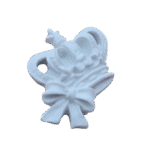 Coroa Aplique Confeccionada em Resina